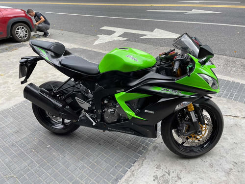 Kawasaki Zx6r 636 2014 Pat 2016 Verde Cassano Automobili