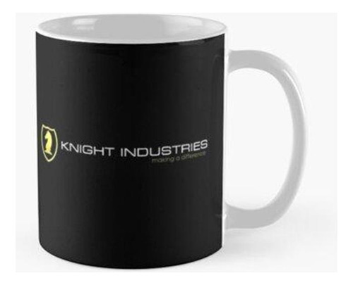 Taza Knight Rider - Knight Industries Calidad Premium