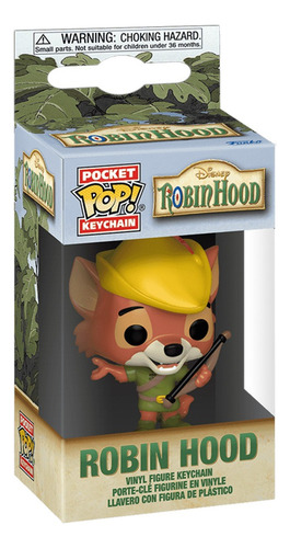 Funko Pop! Pocket Keychain Disney Robin Hood Original