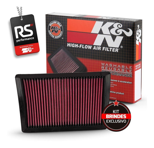 Filtro Ar Esportivo K&n Bmw S1000r Naked S1000rr Hp4 / Xr