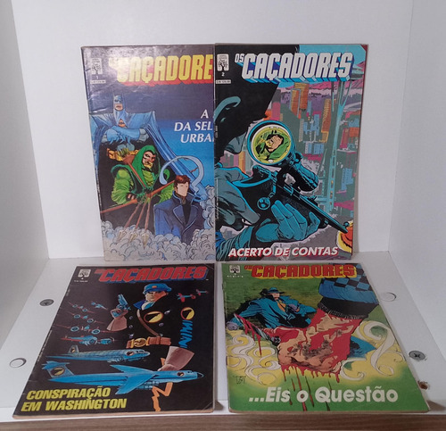 Hq Os Caçadores Volume 1, 2, 3, 4 Abril Arqueiro Verde (Usado)