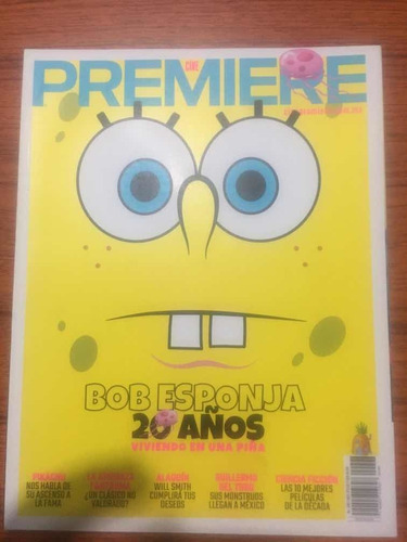 Cine Premiere Bob Esponja 20 Años