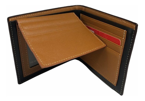 Imagen 7 de 7 de Cartera Caballero Bogesi Original Lujo Tarjetero Piel Linea