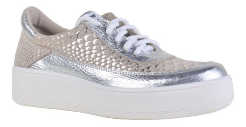 Zapatillas Urbanas De Mujer De Cuero Katia - Ferraro