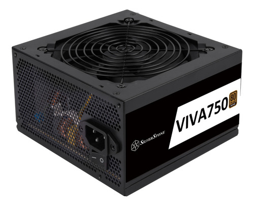 Fuente Silverstone Viva750 750w Certificada 80 Plus Bronze