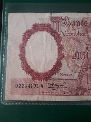 Argentina Banco Central $ 10.000 Serie A Bueno (Usado)