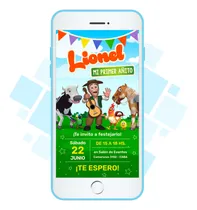 Comprar Invitación Virtual Digital Imagen - La Granja De Zenón