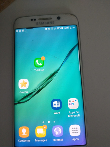 Samsung Galaxy S6 Edge 64 Gb Blanco Perla 3 Gb Ram Blanco (Usado)