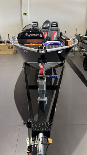 Lancha Fluvimar Apache 17 + Motor De Popa Mercury 60 Hp