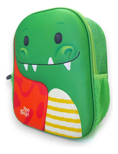 Mochila Zoo Animales 3d Para Niños / Niñas 