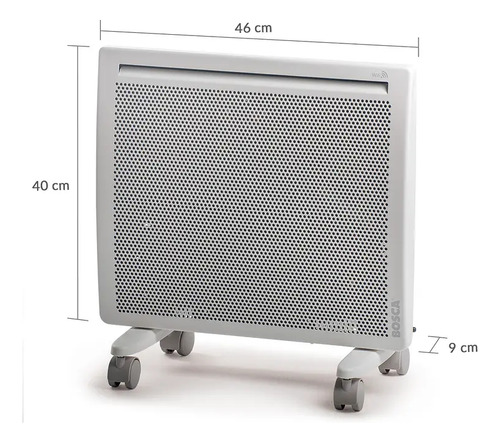 2x Calefactor Eléctrico Thelios Wifi 1000 Radiante Blanco