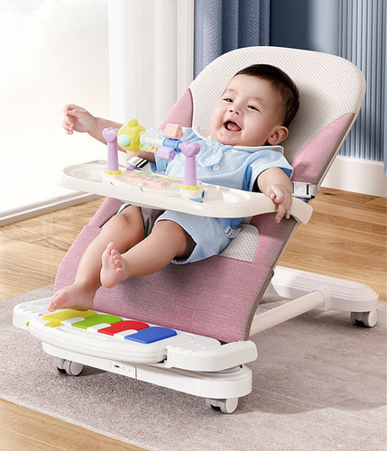 Bouncer Silla Vibradora Mecedora De Bebe Musical Con Juegos