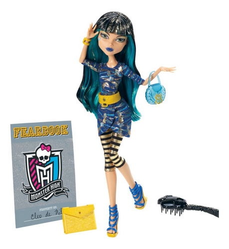 Monster High Cleo De Nile Picture Day Mattel 2012 Completa