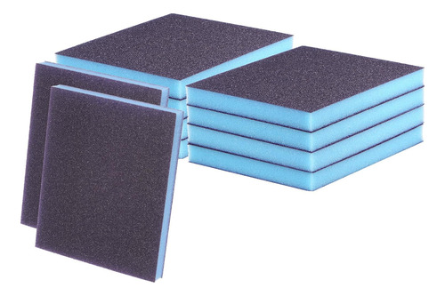 Harfington 10pcs Fine Sanding Sponge Blocks 240-320 Grit Foa