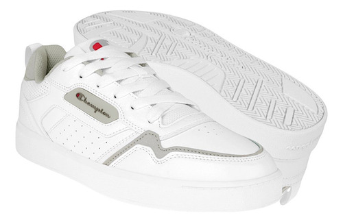 Tenis Casuales Caballero Champion Cas10225m Simipiel Blanco