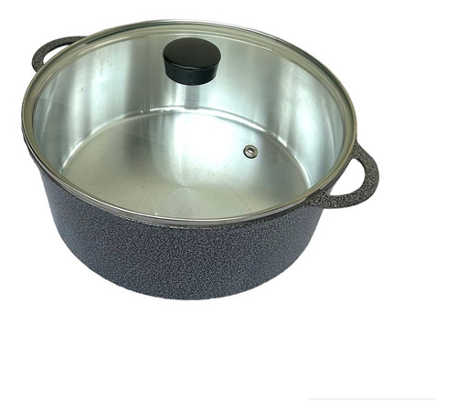 Panela Caçarola Craqueada Alumínio Fundido Batido Nº22