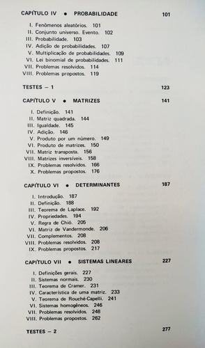 Algebra 2 = Livro Do Ginásio Dos Anos 70 = Autores Cid Guelli & Iezzi & Osvaldo Dolce (Usado)