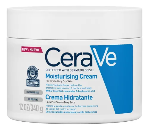 Crema para cuerpo CeraVe Corporal Crema Hidratante en pote de 340mL/340g