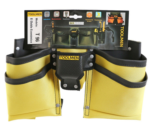 Imagen 5 de 9 de Cinturon Delantal Porta Herramientas Toolmen T96 Durlero