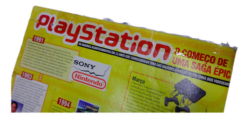 Pôster Top 100 Melhores Jogos Ps1 41x55cm Play 1 Com Durex (Usado)
