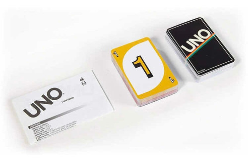 Uno Edición Retro Juego De Mesa Cartas Mattel