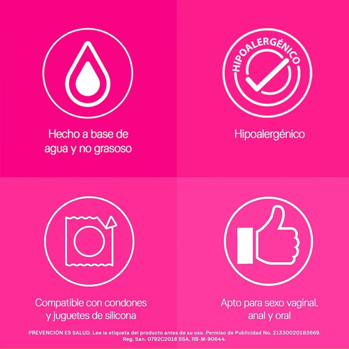Imagen 6 de 7 de Sico Lubricante Play Íntimo Comestible Sabor Cereza 50 Ml