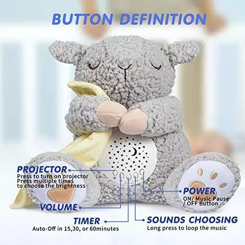 Berest Baby White Noise Machine, Mom's Heartbeat Lullabies