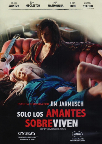 Solo Los Amantes Sobreviven Tilda Swinton Pelicula Dvd