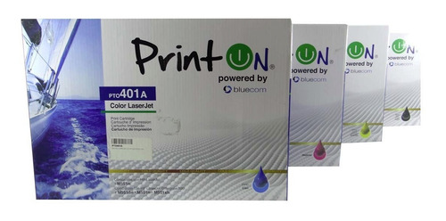 Imagen 2 de 3 de Toner Negro / Colores Laser Jet - Enterprise 500 Hp Printon