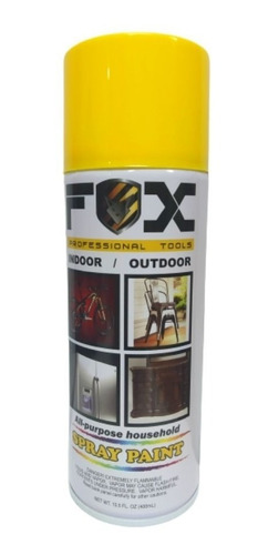 Pintura Spray Amarillo Limon Fox Professional Tools