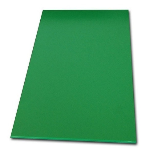 Tabua Corte Lisa Gourmet De Polietileno (pead) - Verde 50x30 Liso