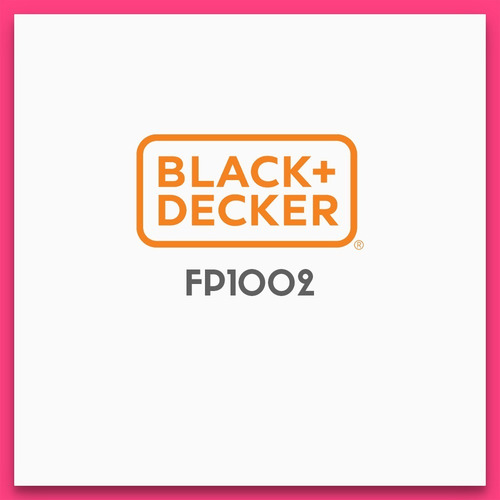 Multiprocesadora Black+Decker FP1002-AR 750W blanca 220V - 240V