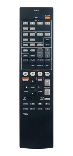 Mando A Distancia De Repuesto Rav522 Para Yamaha Av Receiver