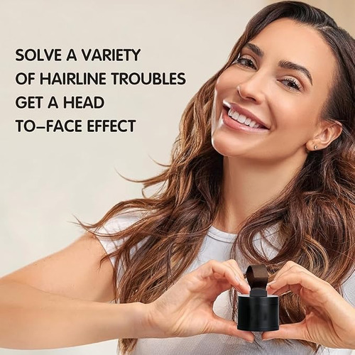 Raíz De Cabello Polvo De Maquillaje De Fibra Capilar Cubre