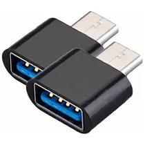 Comprar Kit De 2 Adaptadores De Usb A Hembra A Usb Macho Tipo C Otg
