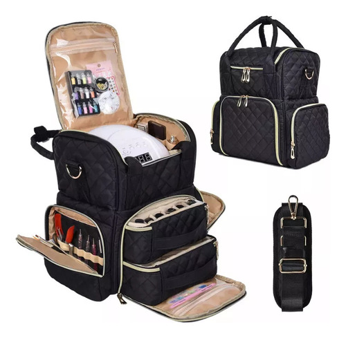 H Funda De Transporte Para Esmaltes De Uñas, Bolso Grande