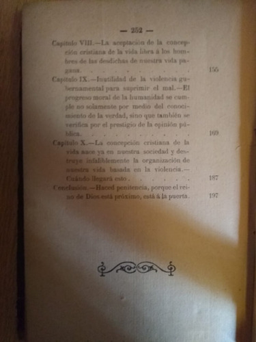 León Tolstoi - La Salvación Está En Vosotros 1° Ed Español