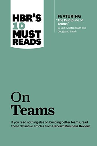 Book : Hbrs 10 Must Reads On Teams (with Featured Article _a