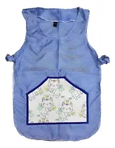 Comprar Ponchito Pintorcito Jardín Nena Bolsillo Con Dibujitos #4