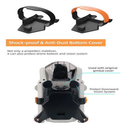 Para Alas Con Soporte De Hélice Dji Mini 3, Estabilizadores