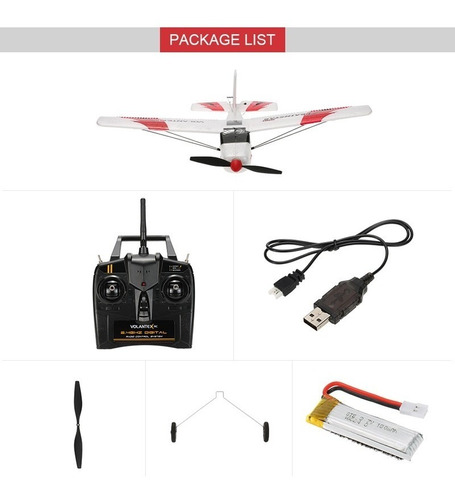 Imagen 7 de 9 de Avion Rc 3ch Giroscopi Para Principiantes Muy Facil De Volar