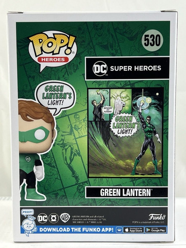 Funko Pop! Dc Comics - Green Lantern #530 Glows