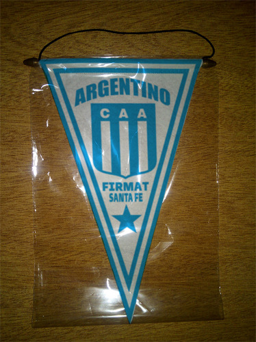 Banderin 37cm Argentino Firmat Santa Fe