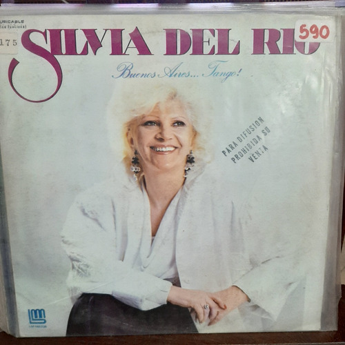 Vinilo Silvia Del Rio Buenos Aires Tango T3