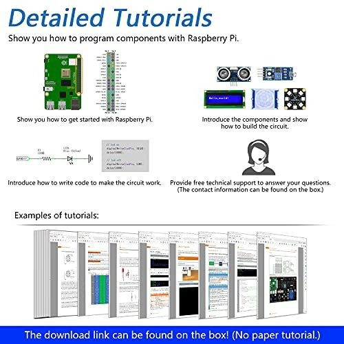Kit De Programacion Freenove Para Raspberry Pi 4 -negro