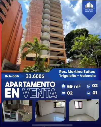 Sky Group, Vende Apartamento En Trigaleña Alta, Res. Martina Suites - Valencia. Jose R Armas. Int