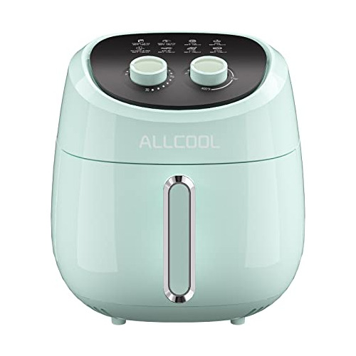 Allcool Air Fryer 4.5 Qt Fit For 2-4 People Easy To Use With