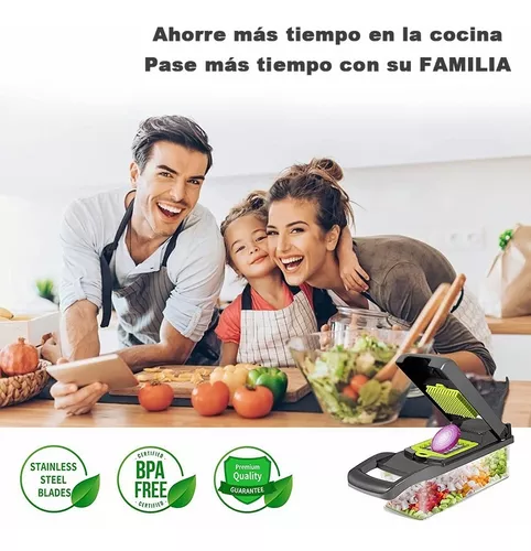 Mandolina De Cocina Profesional Rebanador De Vegetales Y Frutas En Juliana  NUEVO 