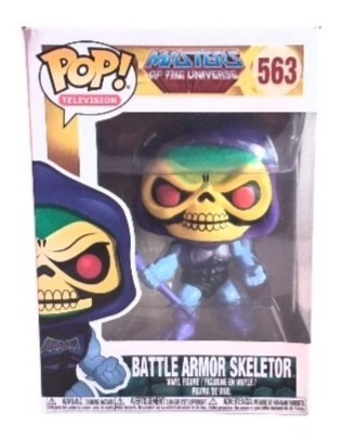 Figura Battle Armor Skeletor Master Of Universe Funko Pop