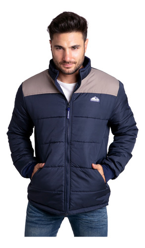 Campera Hombre Combinada De Abrigo Inflable - C.art. 495